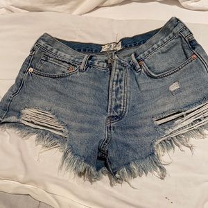 Jean shorts